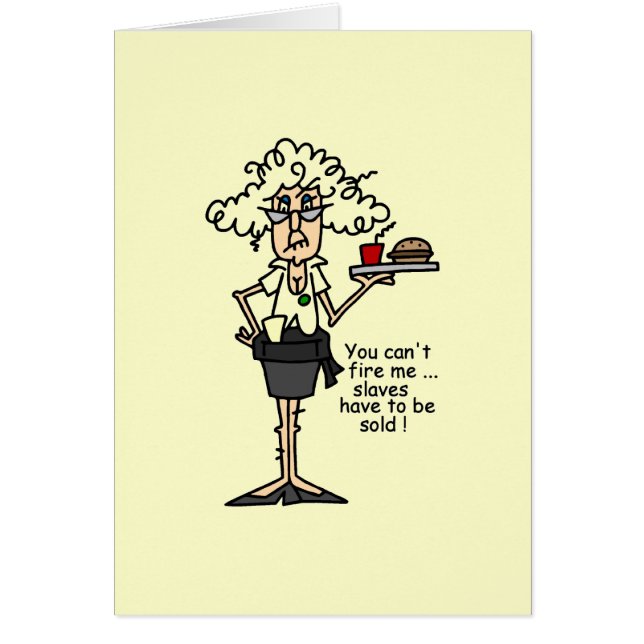 Stella med inställninghumor hälsningskort (Framsidan)