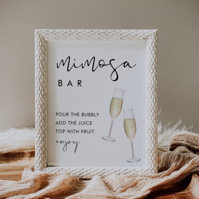 STELLA Mimosa Pub Sign Poster (Skapare uppladdad)