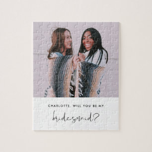 STELLA Minimal Photo Bridesmaid Frieri Pussel