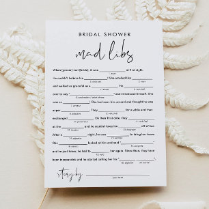 STELLA Möhippa Libs, Fyll i tomrummet Inbjudningar