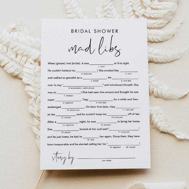 STELLA Möhippa Libs, Fyll i tomrummet Inbjudningar (Skapare uppladdad)