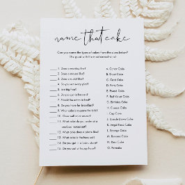 STELLA Namn som kör Möhippans spelkort Inbjudningar