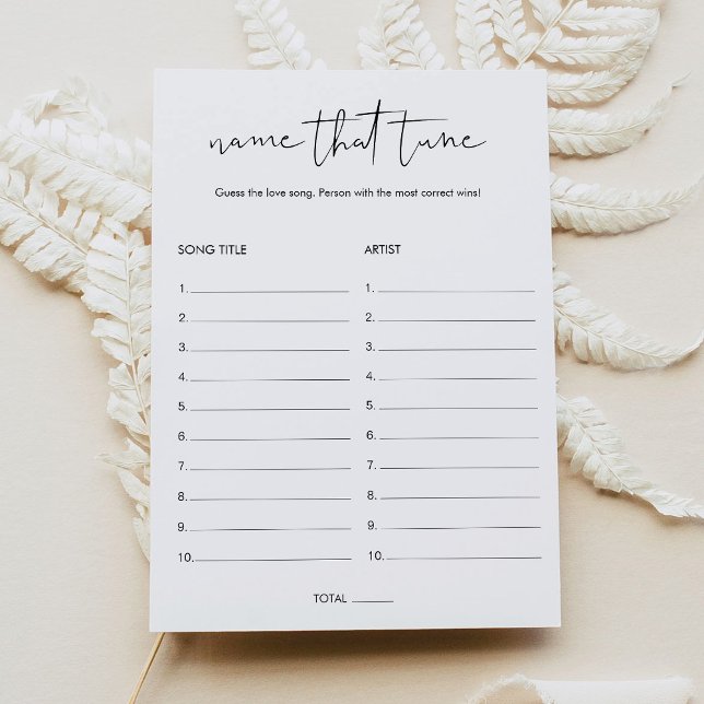 STELLA Namn som Tune Möhippa Game Inbjudningar (Skapare uppladdad)