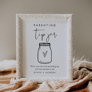 STELLA Parating Tip Burk Sign Poster