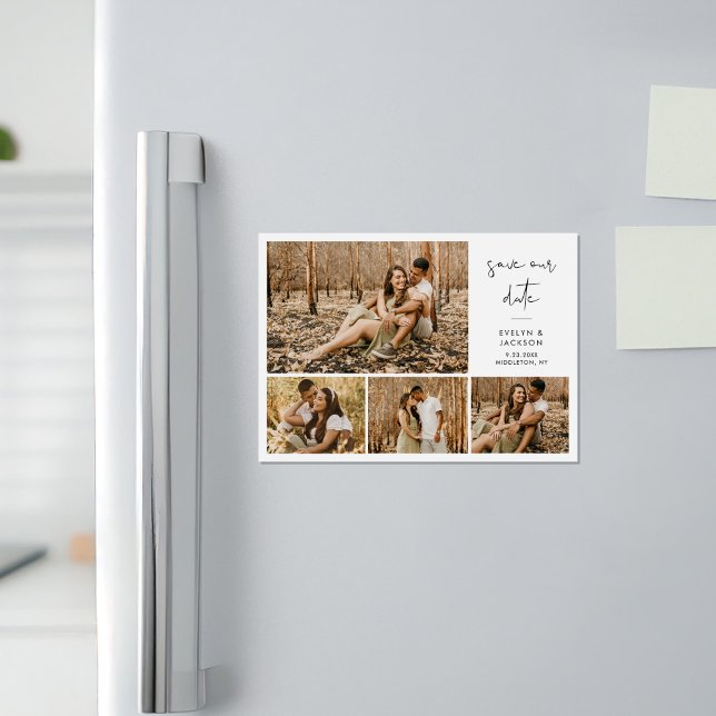 STELLA Photo Save Date Magnetic Card Magnetisk Inbjudningskort (Skapare uppladdad)