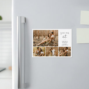 STELLA Photo Save Date Magnetic Card Magnetisk Inbjudningskort