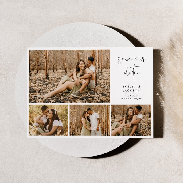 STELLA Photo Spara datum meddelande Inbjudningar (Skapare uppladdad)