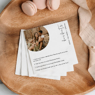 STELLA-Roligten har fakta om kortet Bride and Groo Pappersservett