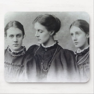 Stella, Vanessa och Virginia Stephen, c.1896 Musmatta