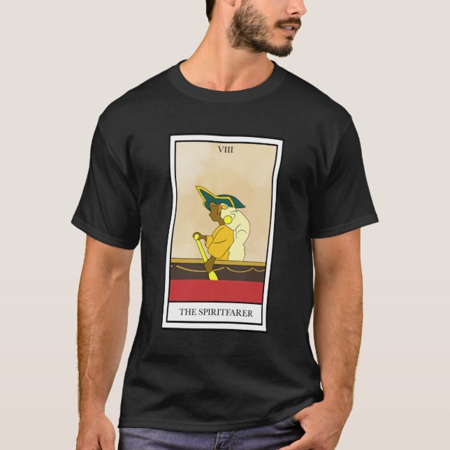 Stellaarot Kort spiritfarer vänner T Shirt (Framsida)