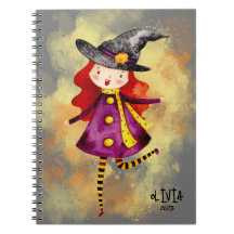 Stellalunarts Halloween Witch Cute Girl