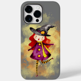 Stellalunarts Halloween Witch Cute Girl Drawstring
