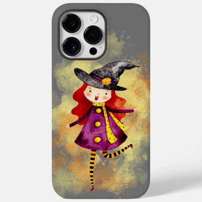 Stellalunarts Halloween Witch Cute Girl Drawstring (Baksida)