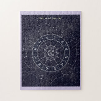 Stellar Align Monochrome Art Jigsaw Puzzle ジグソーパズル Pussel