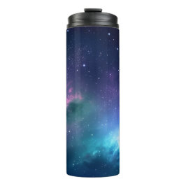 Stellär belysning: Nebula med glidande stjärnor