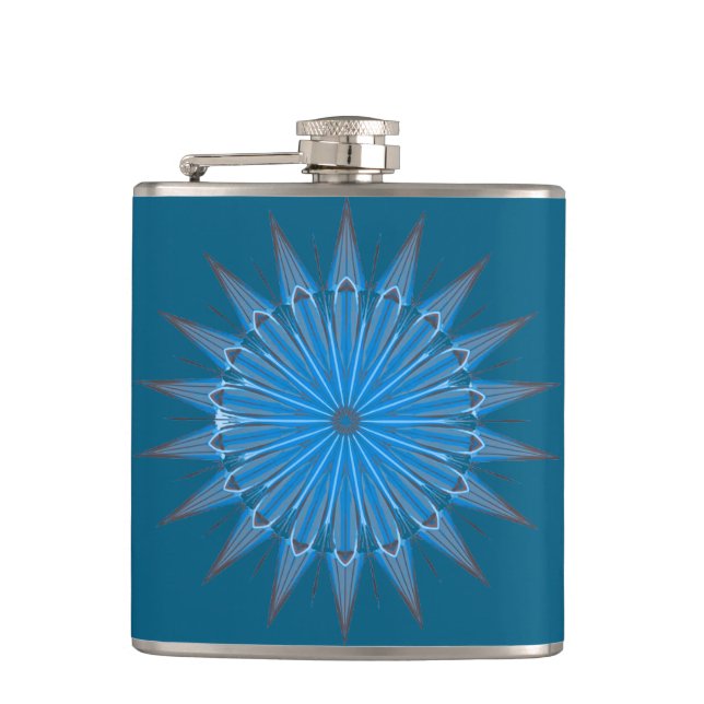 Stellar blue flask fickplunta (Framsidan)