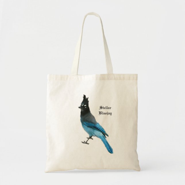 Stellar Blue Jay bag Tygkasse (Framsidan)