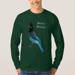 Stellar Blue Jay mörk shirt T Shirt