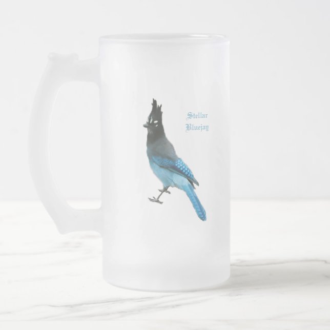 Stellar Blue Jay Mugg eller Stein (Vänster)