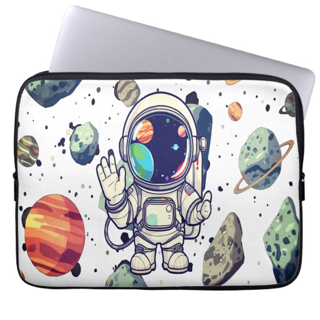 "Stellar Laptop sleeve - Rymdskydd (Framsidan)
