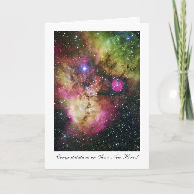 Stellar Nursery - Grattisar på ditt nya hem Kort (Framsida)