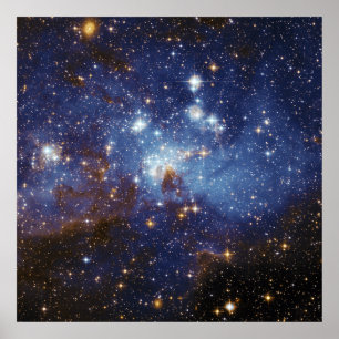 Stellar Nursery LH 95 Poster