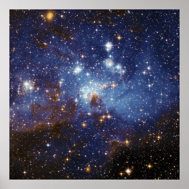 Stellar Nursery LH 95 Poster (Framsidan)