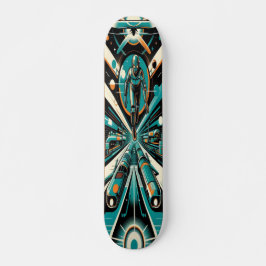 ’Stellar Odyssey Deck’ Mini Skateboard Bräda 18,5 Cm