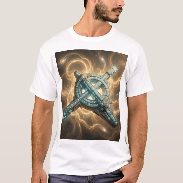 Stellar Path – Journey Through the Universe´11 T Shirt (Framsida)