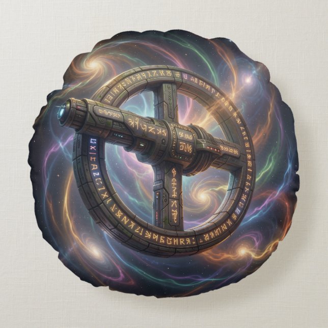Stellar Path – Journey Through the Universe´12 Rund Kudde (Framsidan)