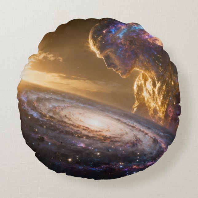 Stellar Path – Journey Through the Universe´15 Rund Kudde (Framsidan)