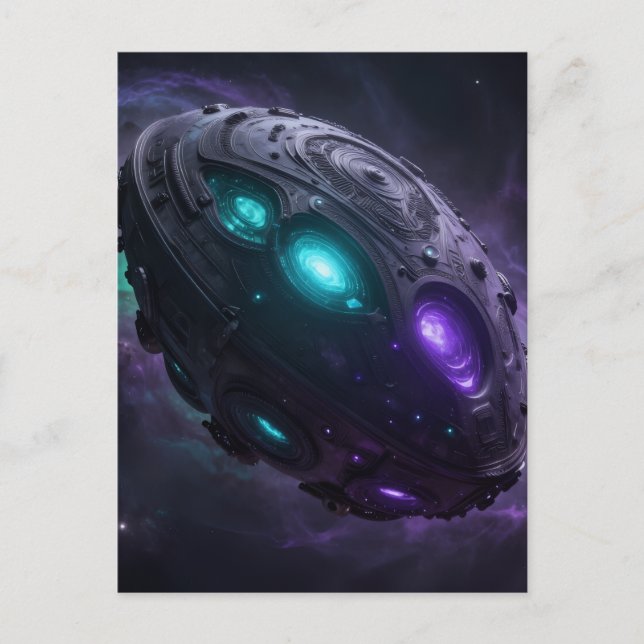 Stellar Path – Journey Through the Universe´1 Helg Vykort (Framsida)