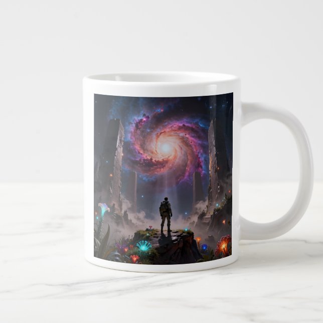 Stellar Path – Journey Through the Universe´3 Jumbo Mugg (Höger)