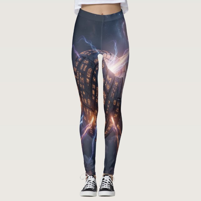 Stellar Path – Journey Through the Universe´4 Leggings (Framsida)