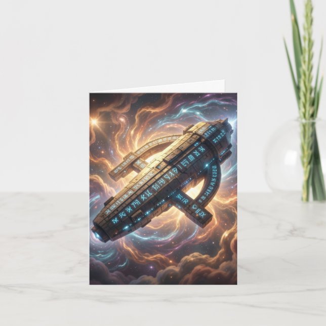 Stellar Path – Journey Through the Universe´5 Helgkort (Framsida)