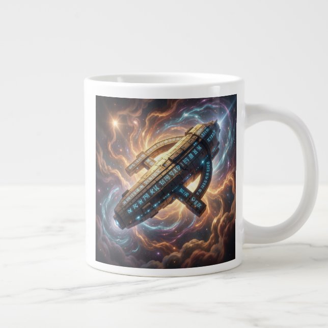 Stellar Path – Journey Through the Universe´5 Jumbo Mugg (Höger)