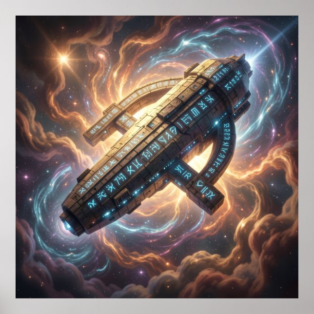Stellar Path – Journey Through the Universe´5 Poster (Framsidan)