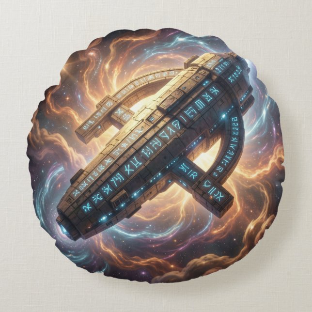 Stellar Path – Journey Through the Universe´5 Rund Kudde (Framsidan)