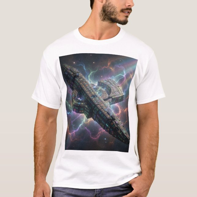 Stellar Path – Journey Through the Universe´6 T Shirt (Framsida)