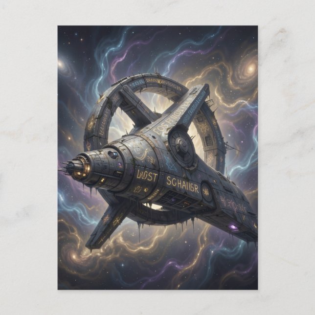 Stellar Path – Journey Through the Universe´7 Helg Vykort (Framsida)