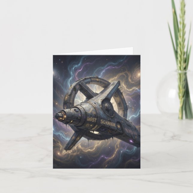 Stellar Path – Journey Through the Universe´7 Helgkort (Framsida)