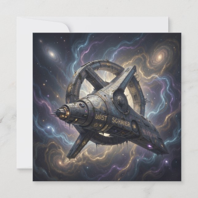 Stellar Path – Journey Through the Universe´7 Julkort (Framsida)