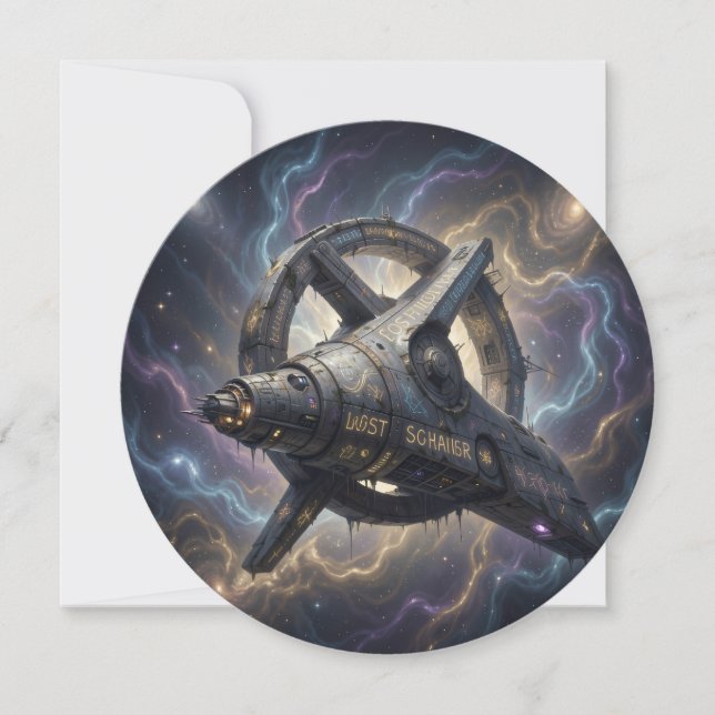 Stellar Path – Journey Through the Universe´7 Julkort (Framsida)