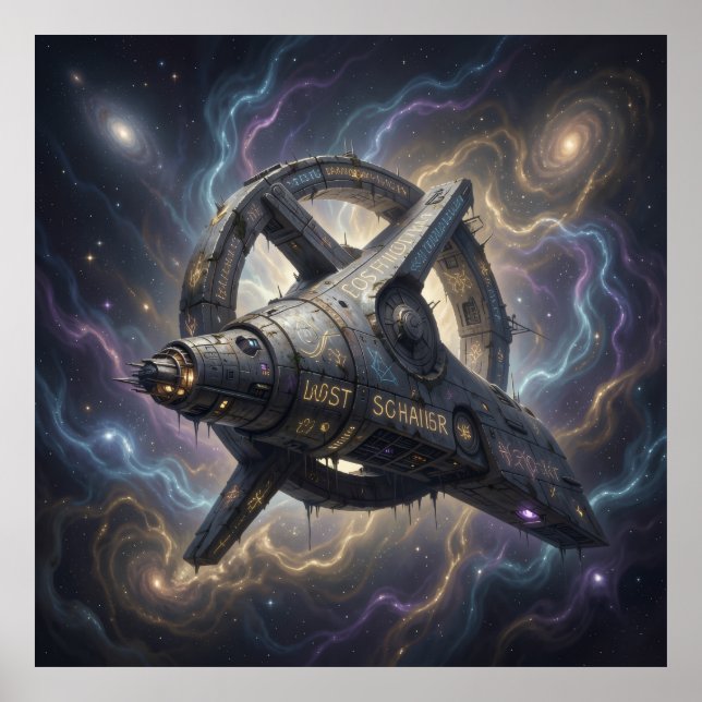 Stellar Path – Journey Through the Universe´7 Poster (Framsidan)