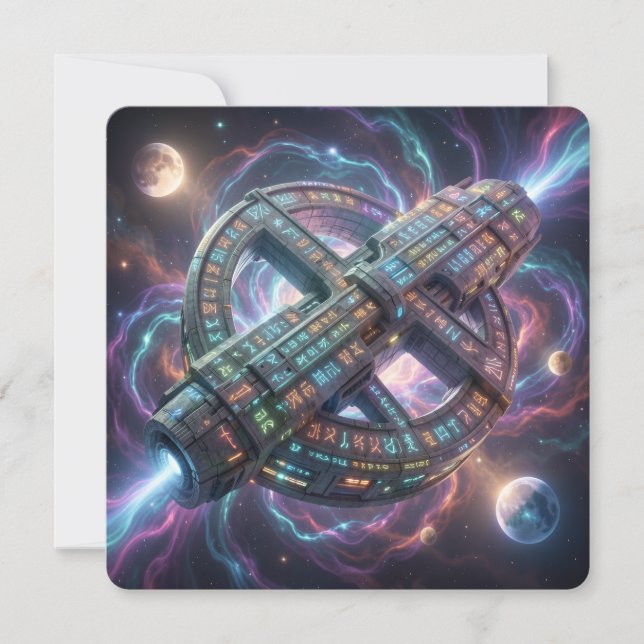 Stellar Path – Journey Through the Universe´8 Julkort (Framsida)