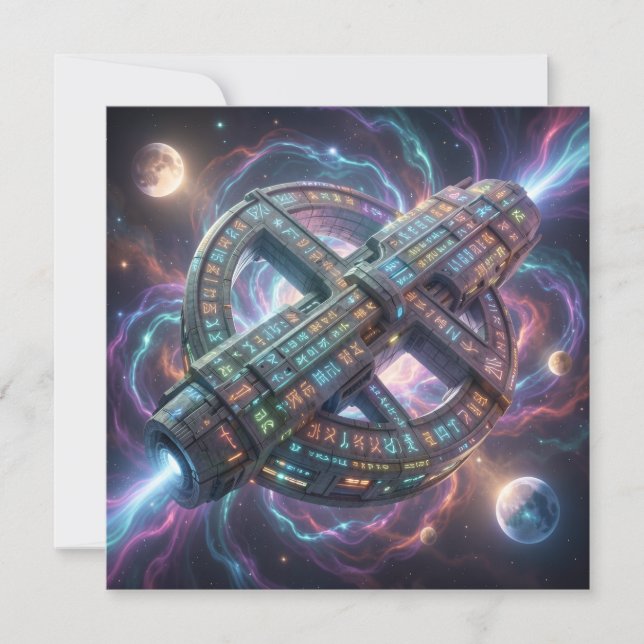 Stellar Path – Journey Through the Universe´8 Julkort (Framsida)