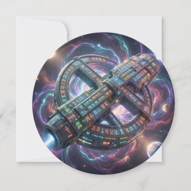 Stellar Path – Journey Through the Universe´8 Julkort (Framsida)