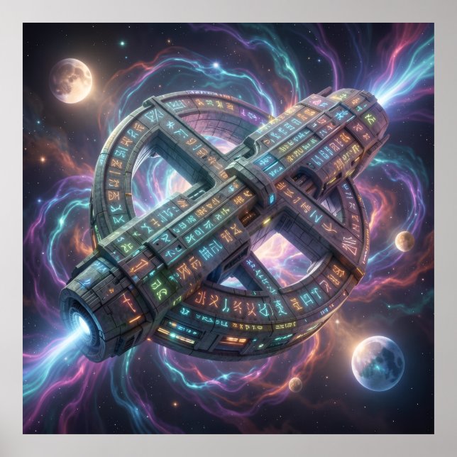 Stellar Path – Journey Through the Universe´8 Poster (Framsidan)