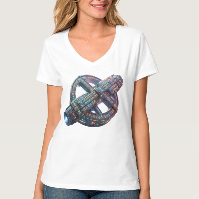Stellar Path – Journey Through the Universe´8 T Shirt (Framsida)