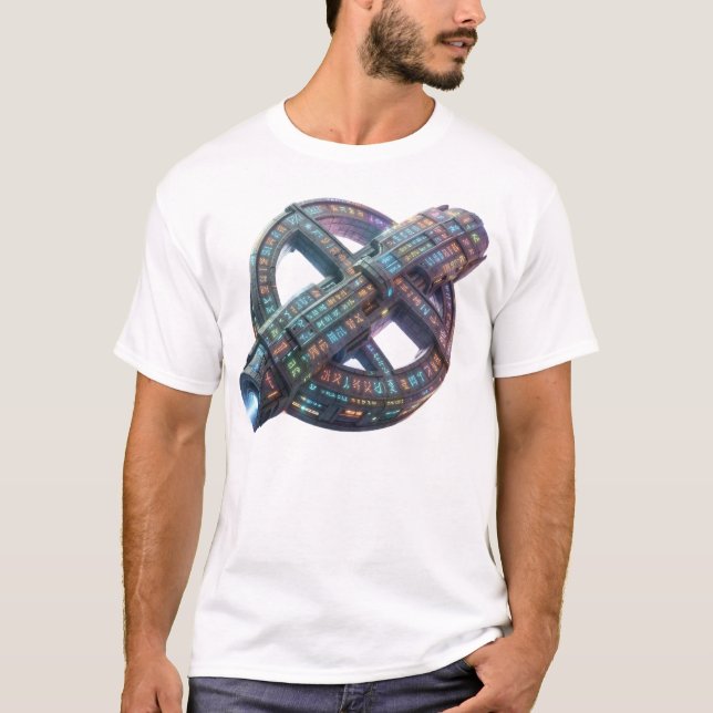 Stellar Path – Journey Through the Universe´8 T Shirt (Framsida)
